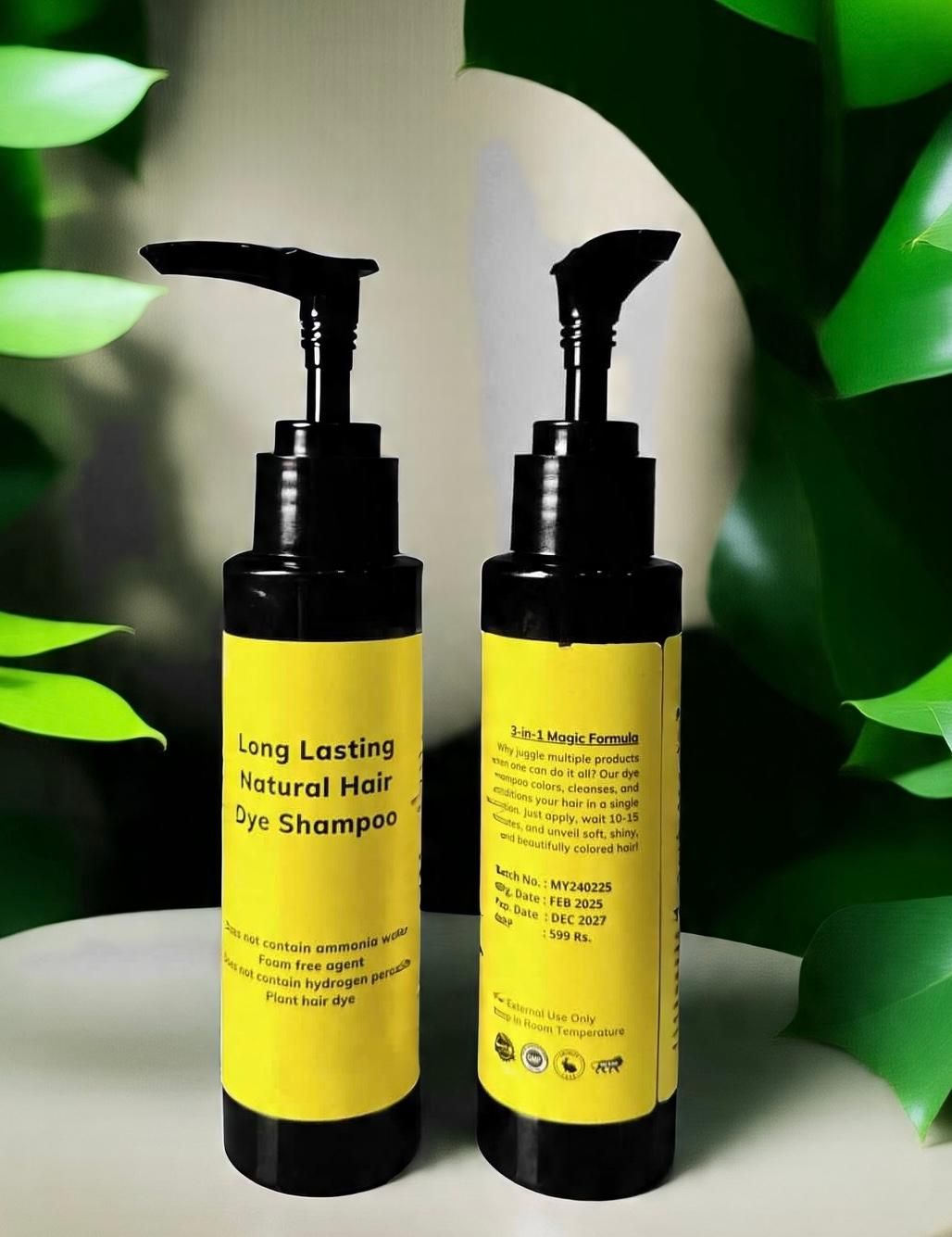 Japanese Long Lasting Natural Hair Dye Shampoo Buy 1 Get 1 Free
