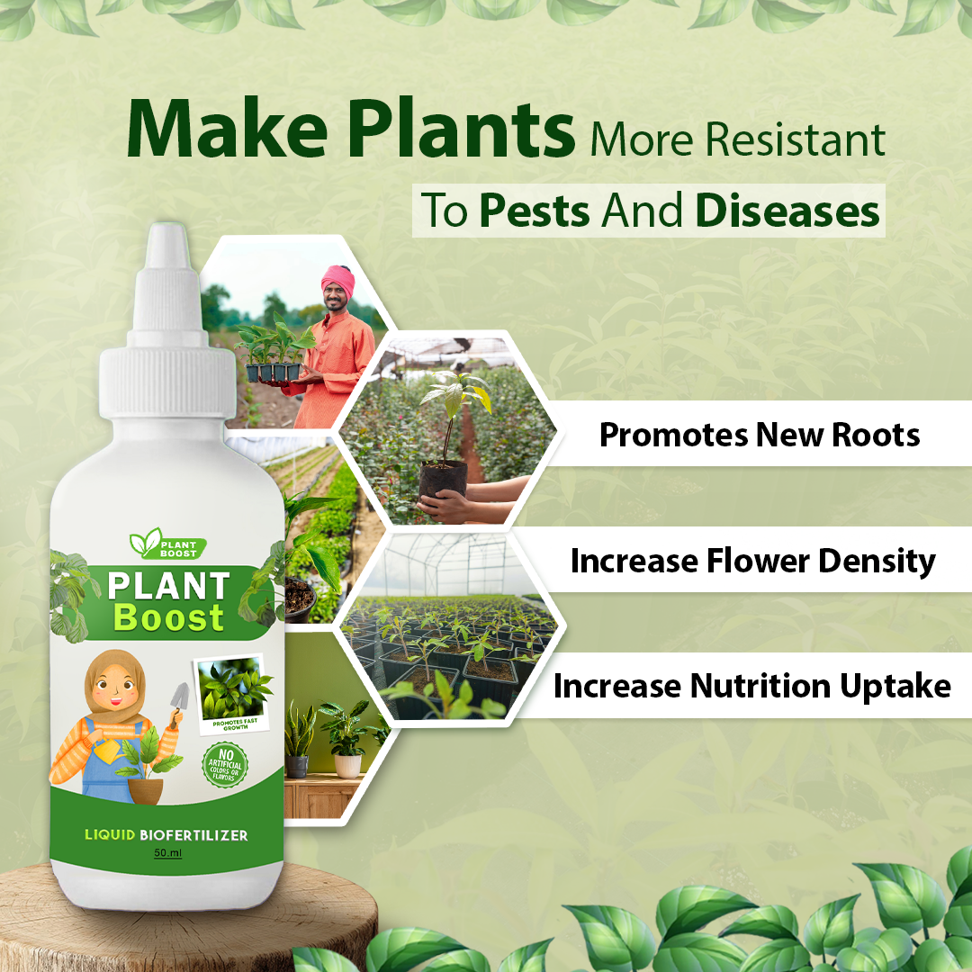 Organic Plant Boost - Faster Growth & Stronger Roots