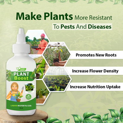Organic Plant Boost - Faster Growth & Stronger Roots