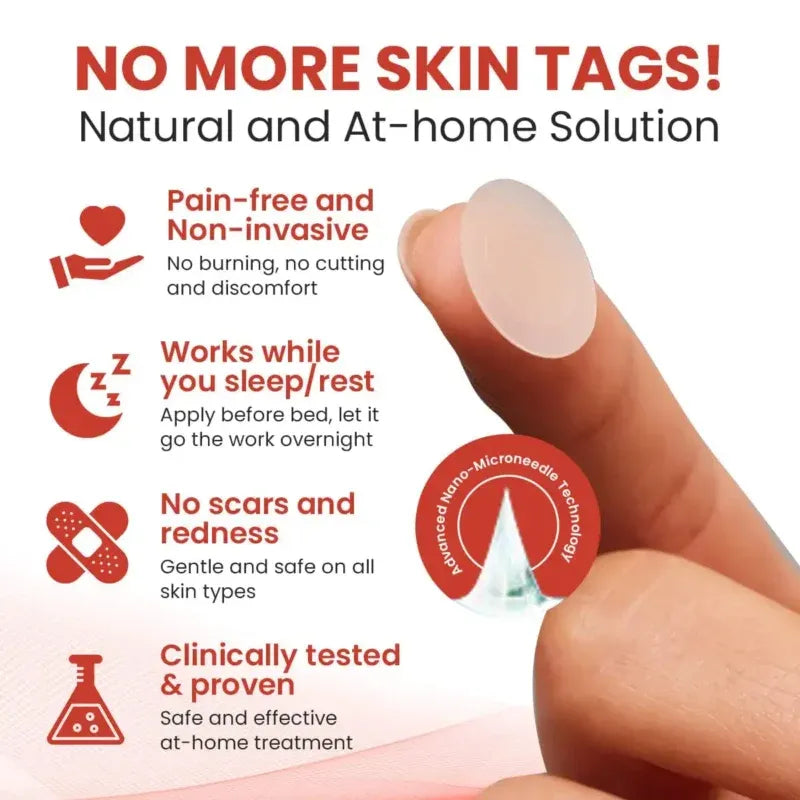 Derma Smooth Skin Tag Removal Patch | Secret to Spotless Skin ✨