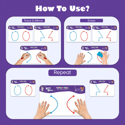 Left & Right Brain Activity Book – Build Focus, Creativity & Hand Coordination for Kids