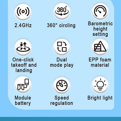 P-one Aircraft Remote Control Plane RC Plane – 2-in-1 Drone Glider for Kids & Adults Fighter Jet with Light, 360° Flip Fighter Jet Toy, Gravity Sensing, Stunt Roll, Gifts for Kids Boys