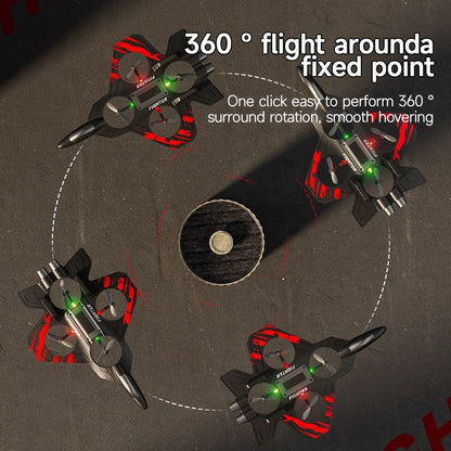 P-one Aircraft Remote Control Plane RC Plane – 2-in-1 Drone Glider for Kids & Adults Fighter Jet with Light, 360° Flip Fighter Jet Toy, Gravity Sensing, Stunt Roll, Gifts for Kids Boys